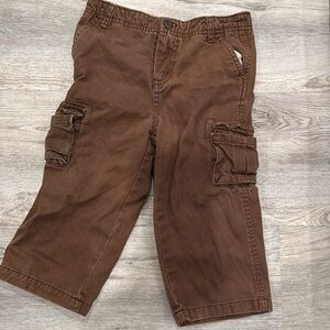 Cherokee Kids Chocolate Cargo Pants